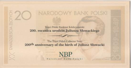 20 zloty 2009 Slowacki p.180